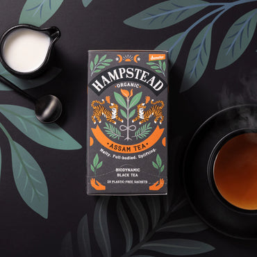 Chá Preto Assam Biológico — Energia Natural e Sabor Rico