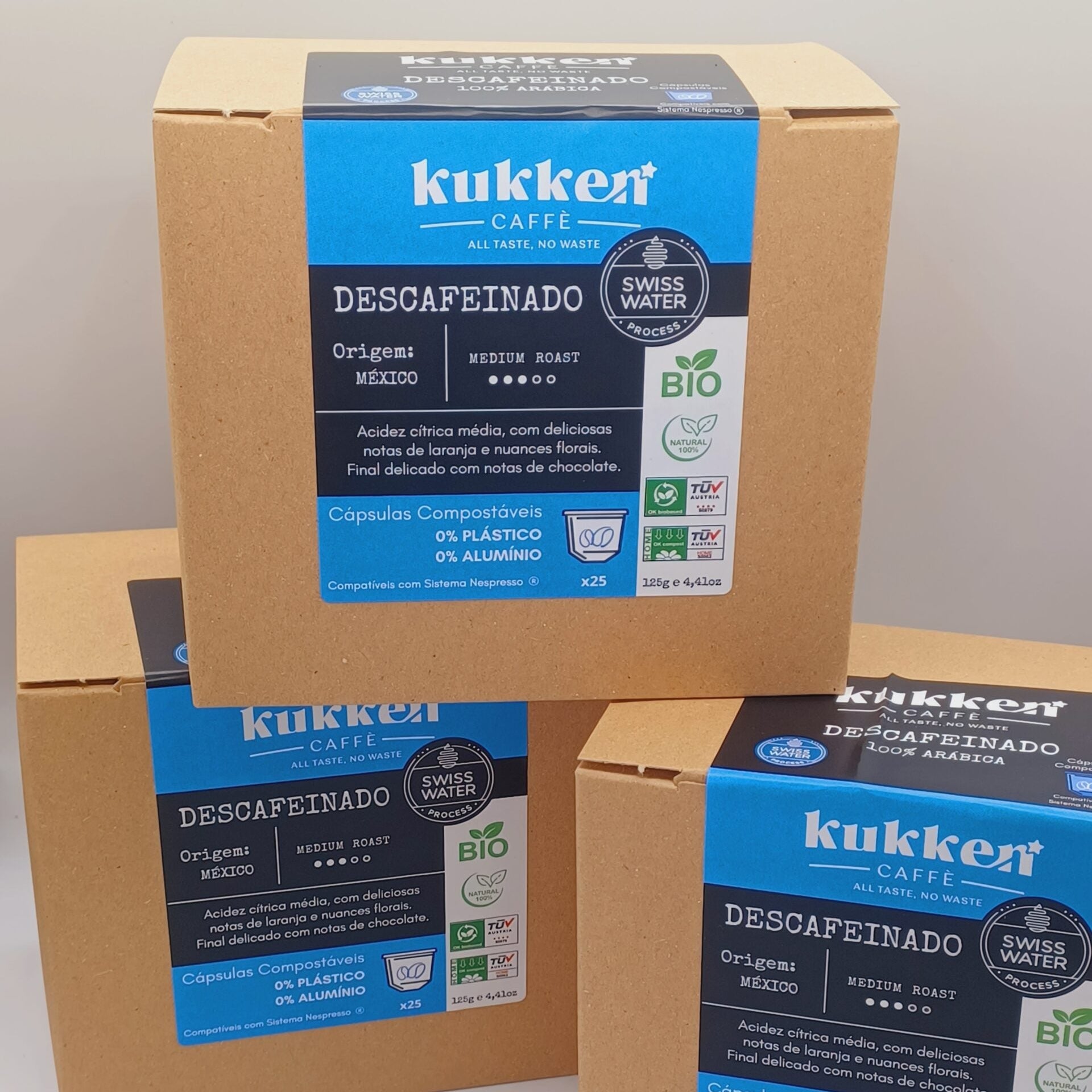 Cafe Capsulas Descafeinado Kukken