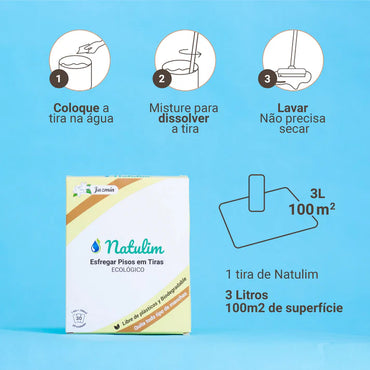 Detergente Chão em Tiras Natulim