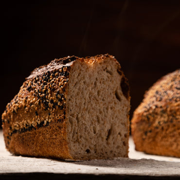 Pão de 5 Sementes de Massa Mãe
