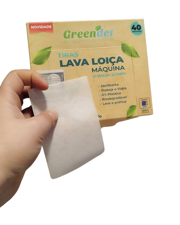 Tiras Detergente Louça Máquina