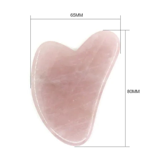 Gua Sha Quartzo Rosa