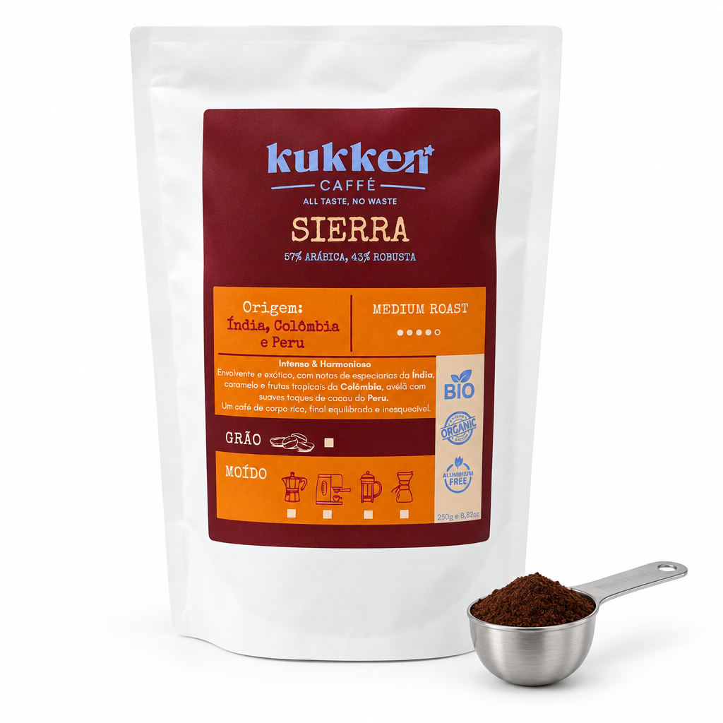 Café Moído Biológico Sierra da Kukken