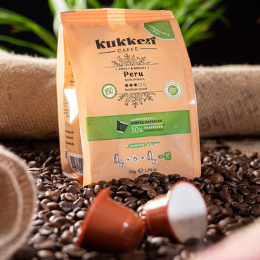Café Biológico em Cápsulas Peru Compatíveis Nespresso
