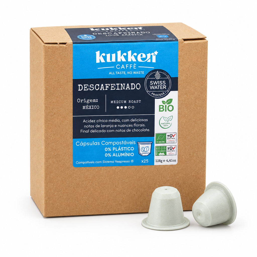 Capsulas de Descafeinado Kukken