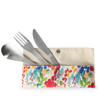 Kit Talheres Inox com Estojo Arty
