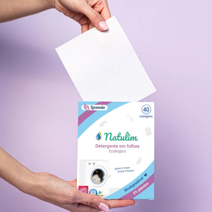Detergente Roupa Tiras Natulim Lavanda