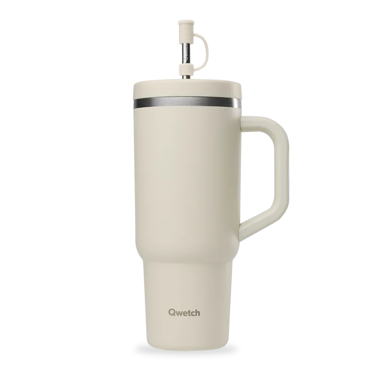 Copo Térmico Areia 900ml Qwetch