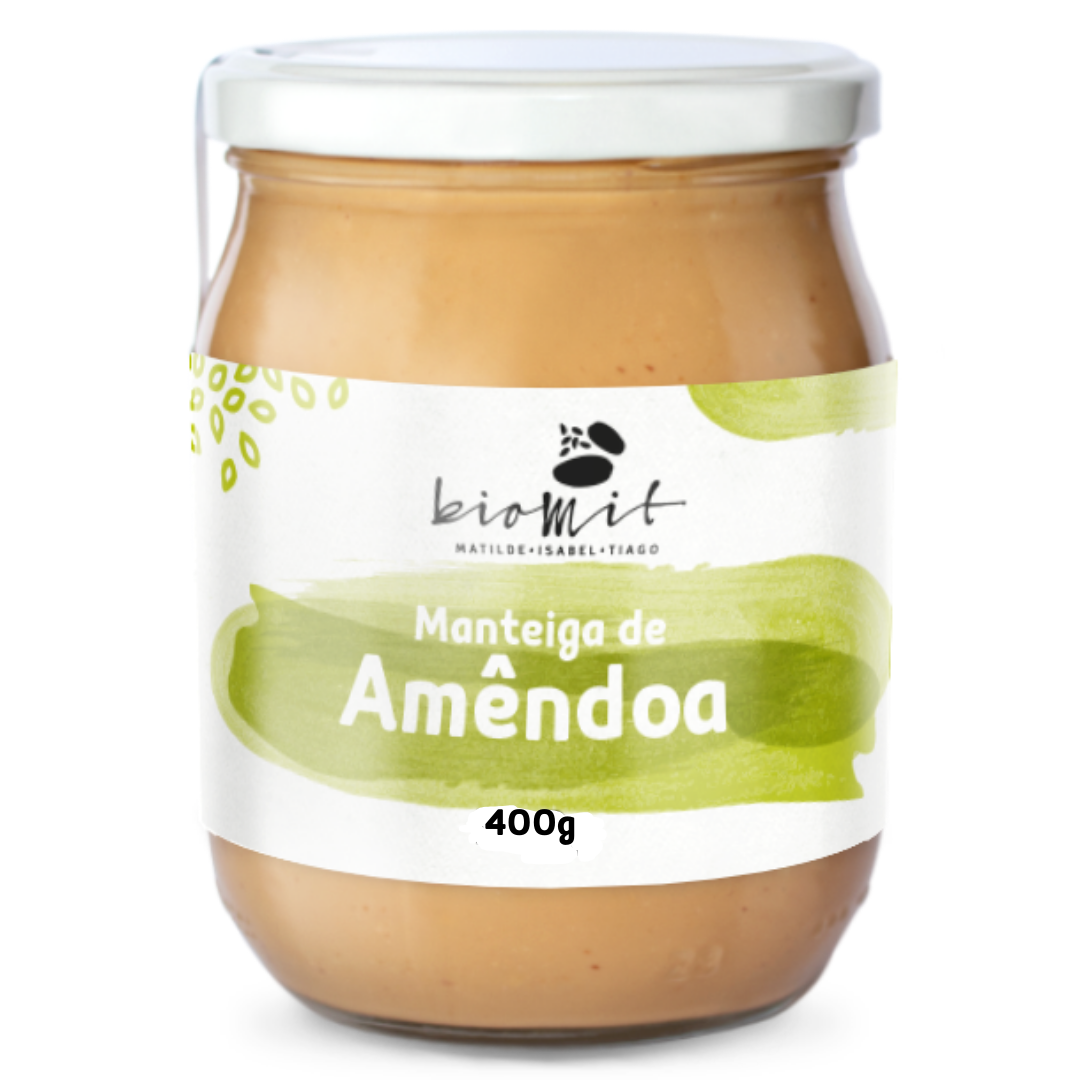 Manteiga de Amêndoa Biomit 400gr