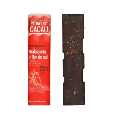 Tablete de Chocolate com Malagueta e Flor de Sal
